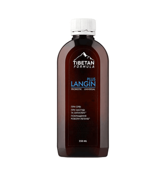 Лангін Плюс — лізоцим, пробіотики, склад та інструкція - Tibetan Formula